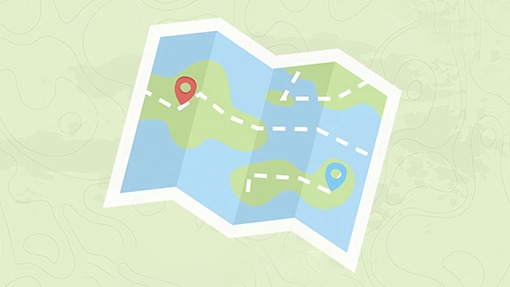 地图应用程式界面