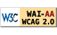 Level Double-A conformance, W3C WAI Web Content Accessibility Guidelines 2.0